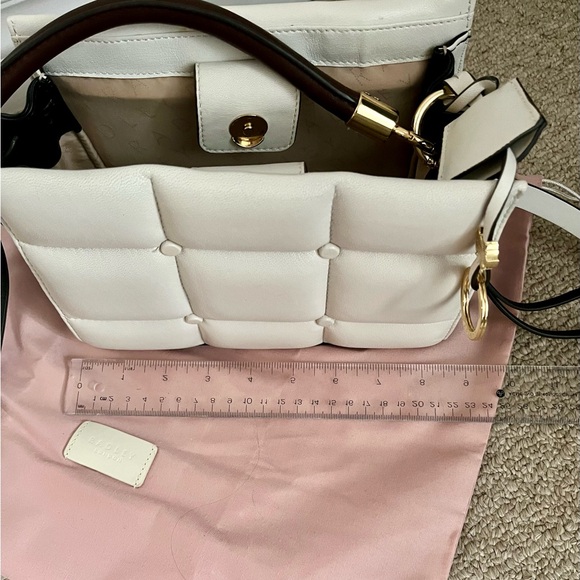Radley London Hyde Road Padded Ivory Leather Multiway Grab Hand Bag - Picture 9 of 15